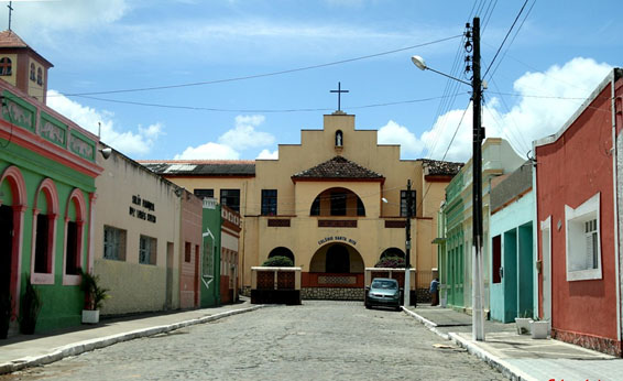 Colegio Santa Rira Em Areia Onde Eram Realizados Os Festivais De Arte