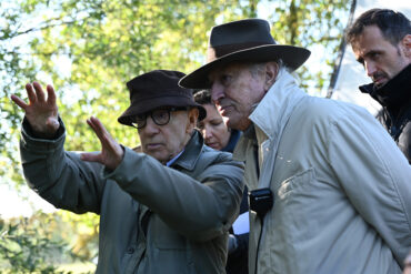 Woody Allen Dirigindo Cenas De Golpe De Sorte Em Paris