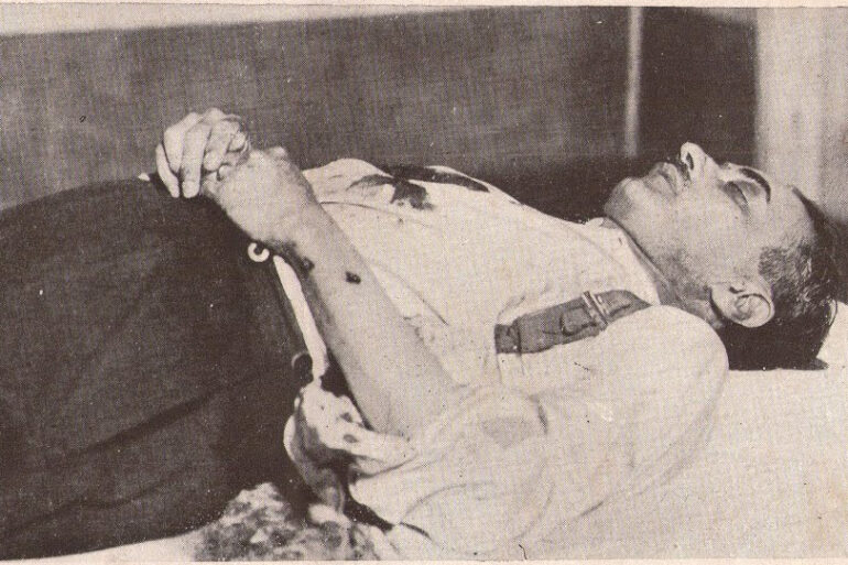 Presidente joão pessoa assassinado em recife, em julho de 1930.