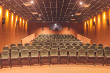 Auditório do atual cine banghê da funesc.