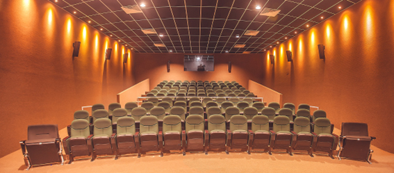 Auditório do atual cine banghê da funesc.