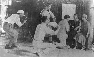 À câmera, walfredo rodriguez iniciador do cinema paraibano.